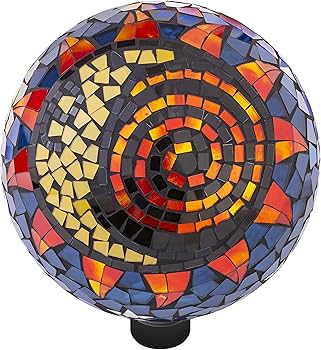 Amazon.co.jp: Alpine Corporation モザイク太陽と月を眺める地球儀